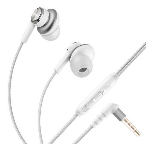 Audifonos Alambricos Steren Aud-336 Manos Libres Blanco 1pza