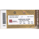 Entrada Al Camp Nou - Barcelona 3 - Vs Eibar 1 - Año 2015