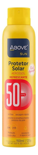 Protetor Solar Spray 50 Fps Resistente Água E Suor 150ml