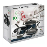 Batería Cocina Set De Ollas Sartén 4 Piezas Bruselas Full