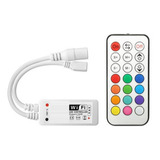 Kit Controlador Tira Led Rgbw -  Control App Wifi Y Remoto Rf 21btn - 12v A 24v Alexa Google  