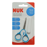 Tijera Nuk Bebe Punta Redonda Tapa Protectora Corta Uñas C