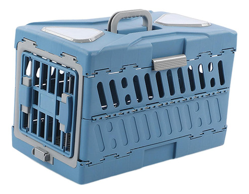 Cajón Plegable Para Cachorros, Caja De Transporte Para Azul