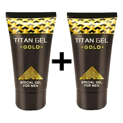 Titan Gel Gold X2 Original Ruso Con Holograma | Envío gratis
