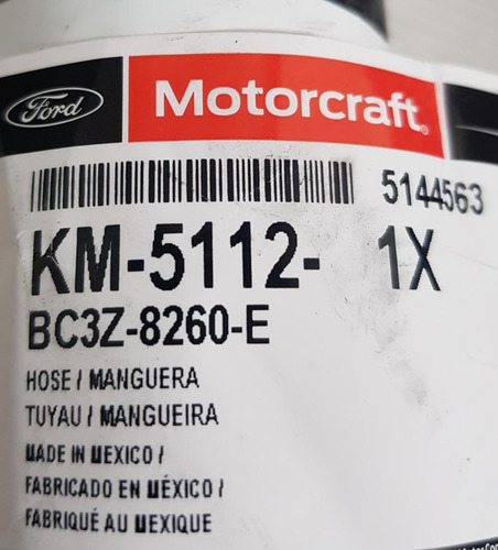 Manguera Superior De Radiador  Ford Super Duty F350/250 6.2 Foto 4