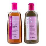 Obopekal® Kit Shampoo+acondicionado Queratina Sin Sal 500grs