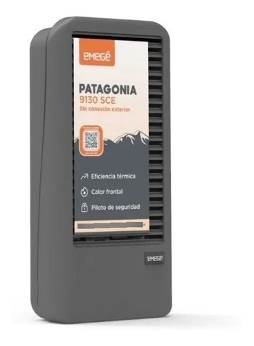 Calefactor Emege Patagonia 3000cal S/salida Sce 9130