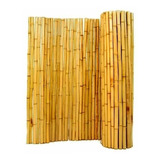 Cerco Pergola Panel Cañas Bambu Tacuara 100x120 Cm