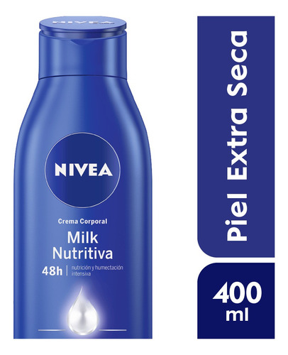 Nivea Body Milk Nutritiva Piel Extra Seca 400 Ml