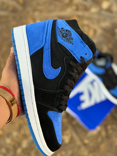 Jordan Retro 1 Gamuza Azul#5.5