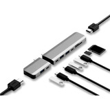 Hub Adaptador Usb Tipo C 10 Em 1 Com Hdmi Compatível Macbook