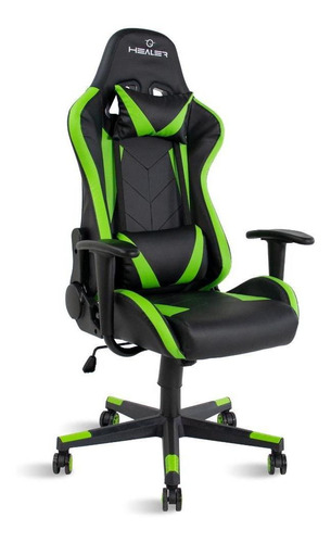 Cadeira Gamer Strike Healer Verde/preto Travel Max