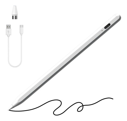 Caneta Touch Screen +cabo Usb-c Compatível Com Tablet Xiaomi