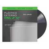 50 Plásticos Externos 0,15 Para Proteção De Capas De Lps