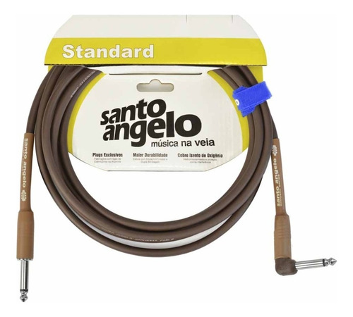 Cabo Santo Angelo Acoustic Para Violão 7,62m Plug L