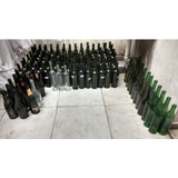 Botellas De Vidrio Vacías, Usadas. Lote De 160 Unidades.