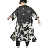 Kimono Japonés, Albornoz Para Hombre, Albornoz