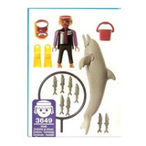 Playmobil 3649 Entrenador De Delfines Delfin Animales Animal