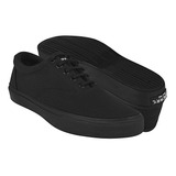 Tenis Casuales Caballero Sperry Sts14537 Textil Negro