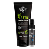 No Plastic 200g + Seal Up 30ml Mboah Tattoo Plastico Filme