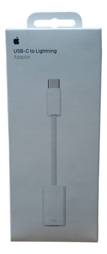 Adaptador D/usb-c A Lightning Cable Trenzado Apple Muqx3am/a