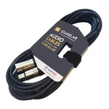 Cable Dmx Ampro Para Audio Con Ficha Canon Xlr3 6mts  Mc1