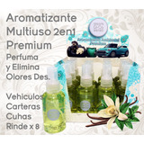 12 Perfumes Concentrados Auto Cuchas Carteras Elimina Olores