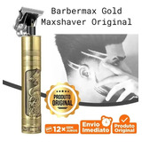 Máquina De Barba E Cabelo Ultra Max Barber Gold Shaver Full