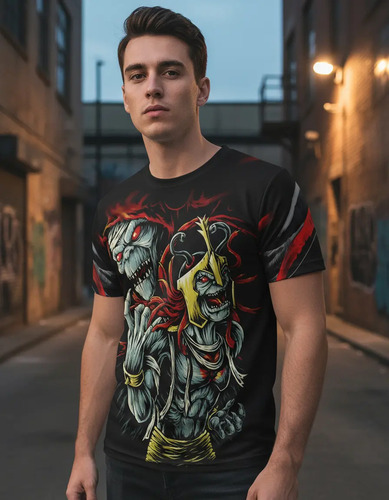 Playera Sublimada Talla Extra Munrra D4
