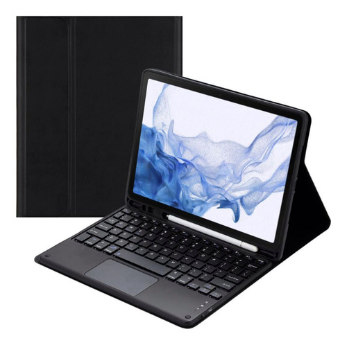 Case Para Tablet Para Galaxy Tab S8+ 12.4  Com Teclado Slim
