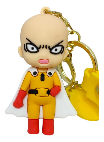 Llavero De Goma One Punch Man Anime Premium Importado