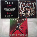 3lp The Cult - Eletric 87 Love 89 Sonic Temple 89 Nacionais 