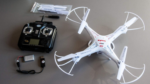 Drone Syma X5c-1 Fly More Combo Camara 2 Baterias Cargador