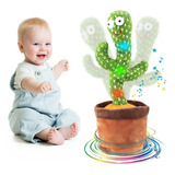 Cactus Bailarin Peluche Juguete Para Niño De Felpa Carga Usb