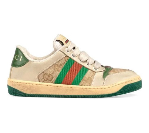 Tenis Gucci Screener Piel Vacuna