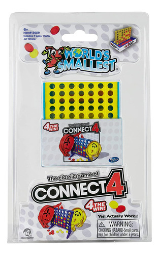 Worlds Smallest Connect 4, Súper Divertido Para Exteriores,