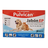 Jabon Insecticida Pulvican X 90 Gr Perros Gatos