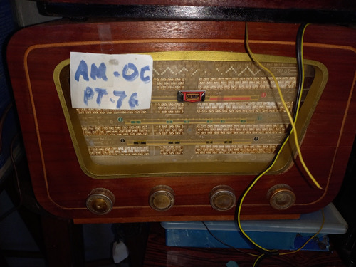 Radio Semp Pt76 Transistorizado Am Oc  Funcionando 
