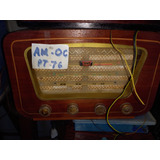 Radio Semp Pt76 Transistorizado Am Oc  Funcionando 