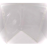 Estuche Transparente Para Dvd 14mm Para Un Disco 10 Pzas