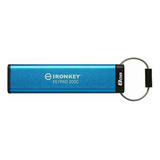 Kingston Ironkey Usb Keypad 200c, Capacidad: 8gb, Usb-c 3.2