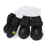 4-pack Dog Shoes Boots De Lluvia Para Medianas Y Grandes