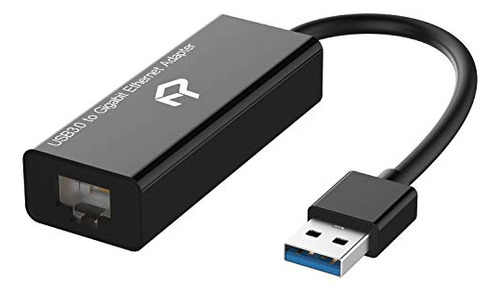 Adaptador De Red Usb Rankie  Usb 3.0 A Rj45 Gigabit Ethernet