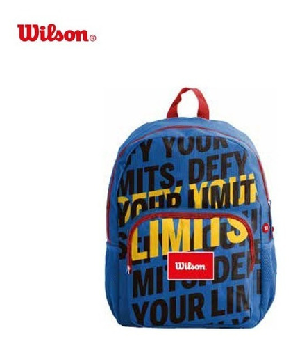 Mochila Wilson 17p 010592 Original N