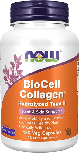 Now Foods Biocell Collageno Puro Hydrolizado Piel +articulac