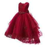 Vestido De Navidad Para Niña Precioso Y Elegante