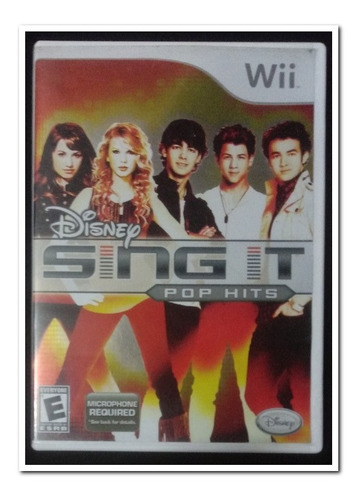 Disney Sing It Pop Hits, Juego Nintendo Wii