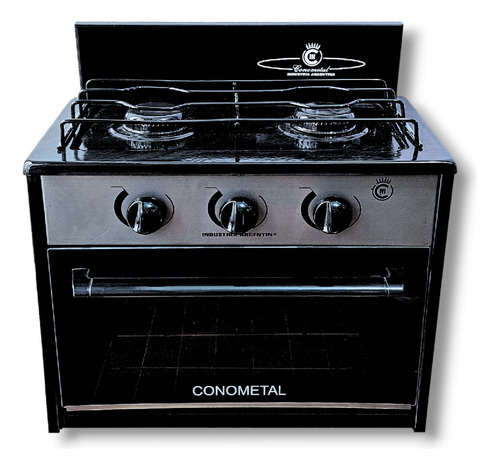 Anafe Cocina 2 Hornallas Con Horno Gas Envasado Premium