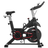 Bicicleta Ergométrica Para Spinning Mecanica 8kg Odin Fit Cor Preto/vermelho