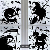 Viniles Decorativos Halloween 4 Planillas Monstruos